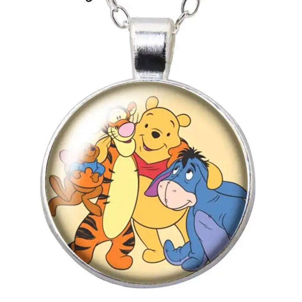 Pooh & Friends Pendant Necklace NEW